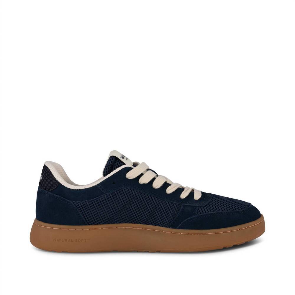 NEW WODEN men's frode mesh sneaker in navy